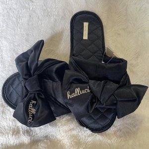 Halluci Silk Slippers